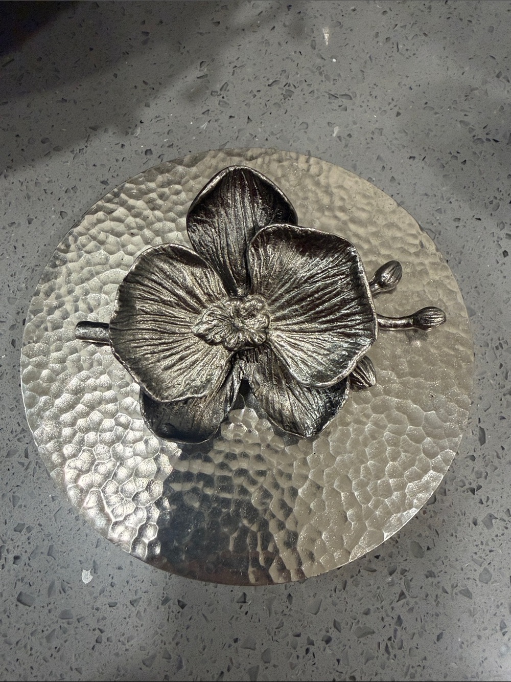 Michaele Aram black Orchid Canister - Picture 2 of 3